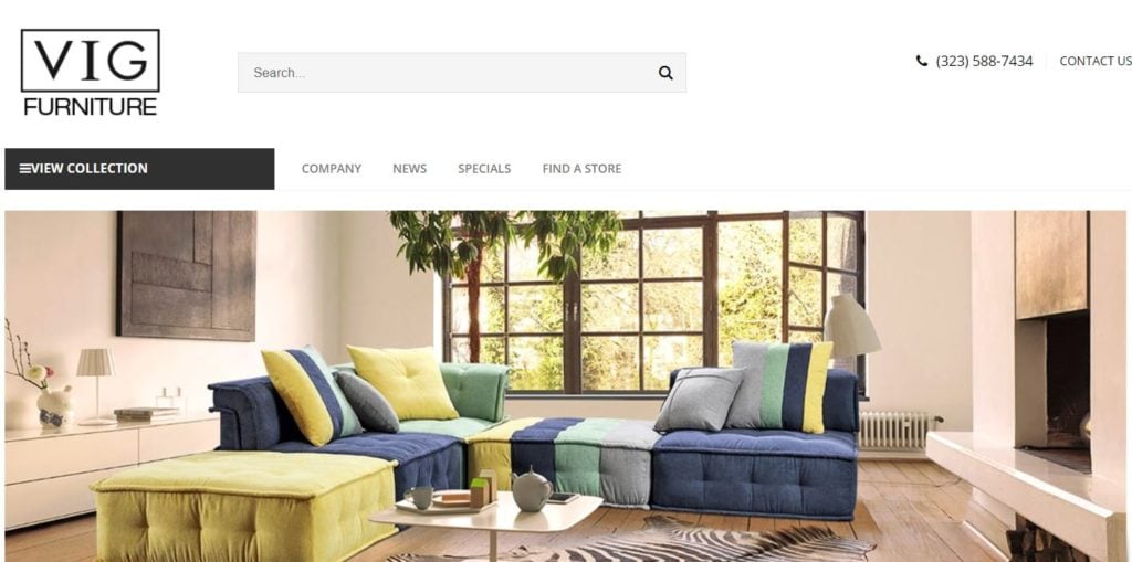 Fornitori di Dropshipping USA: VIG Furniture  