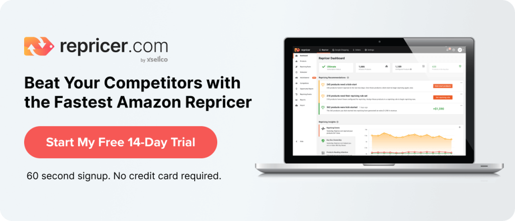 Repricer free trial