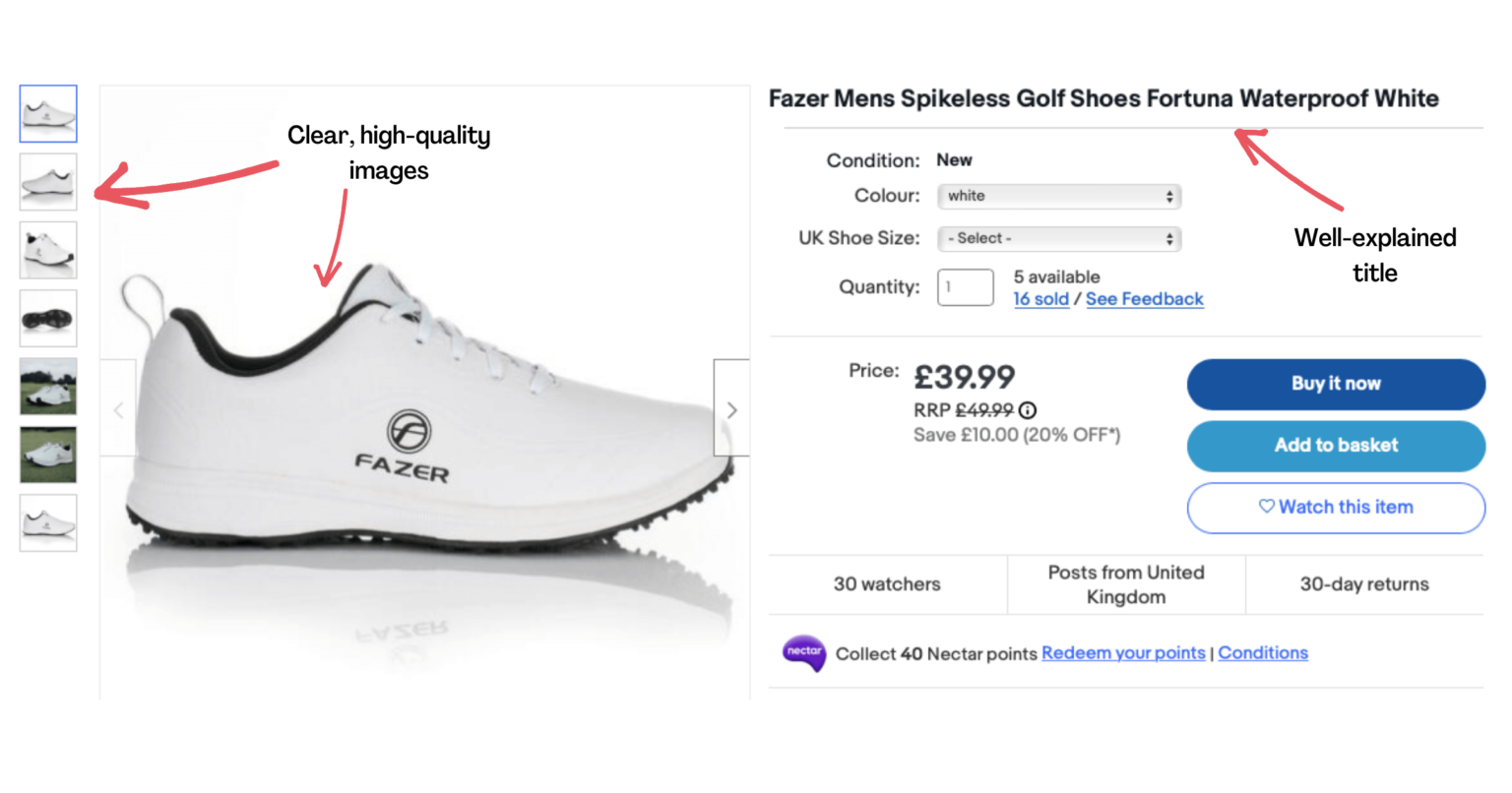 How to Create the Perfect eBay Listing 11 Top Tips