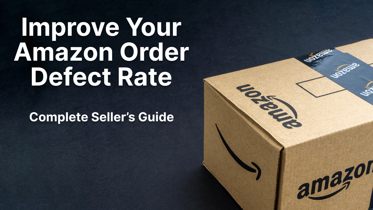 improve amazon order defect rate