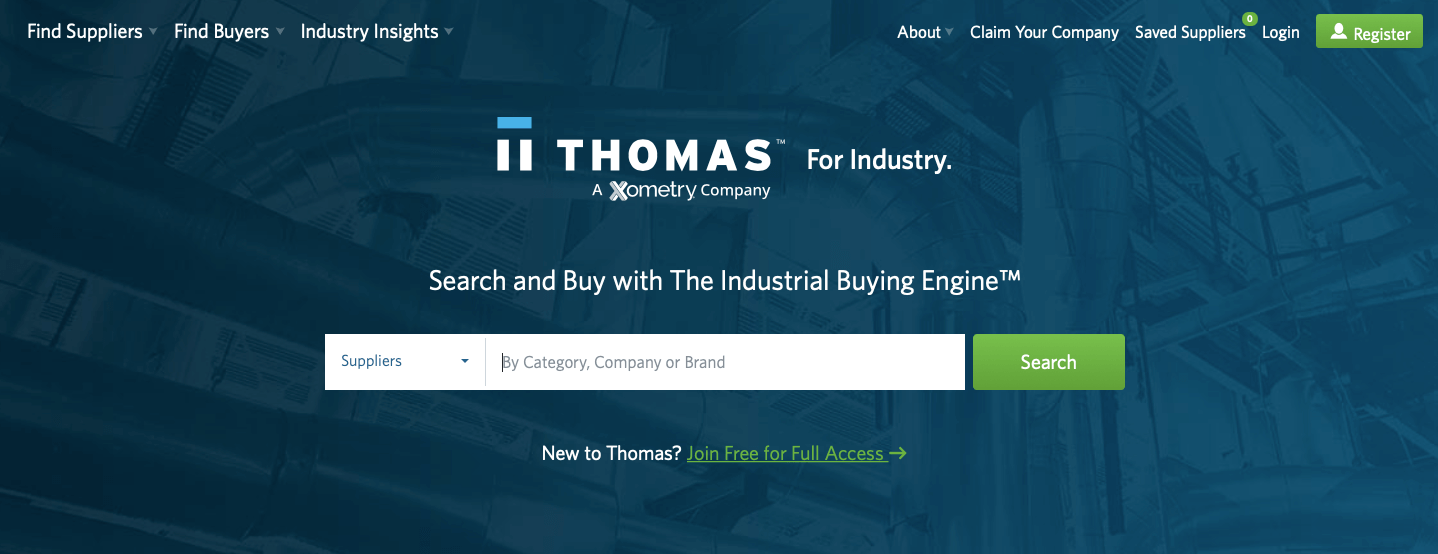 Approvvigionamento di prodotti presso Thomas