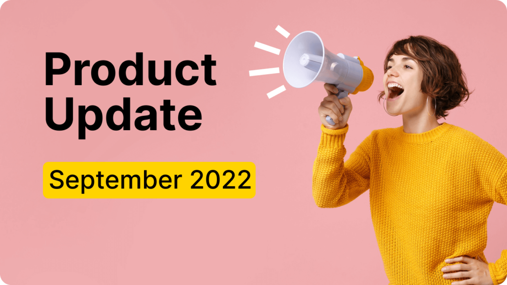 product update september 2022