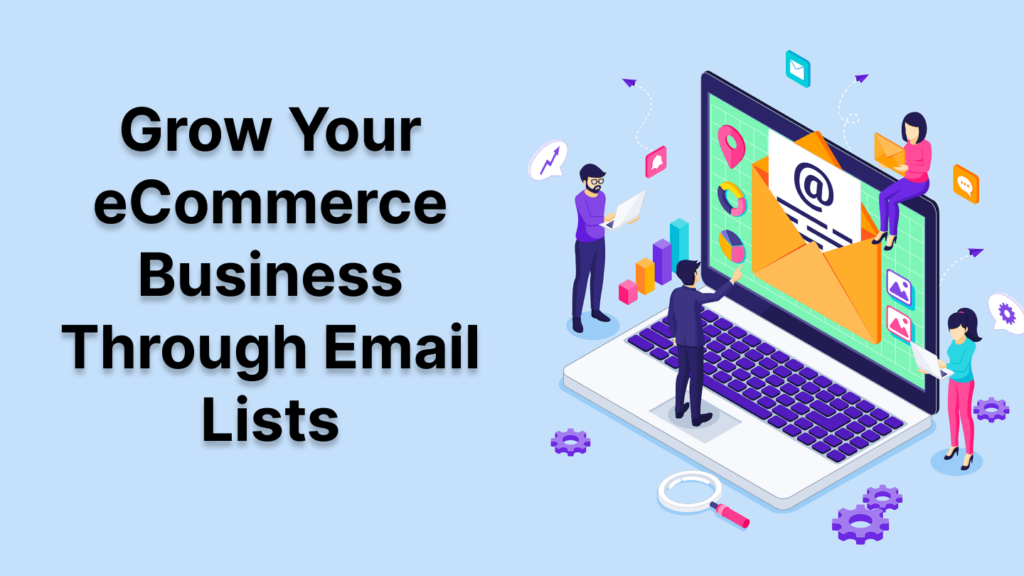 grow eCommerce business through email lists