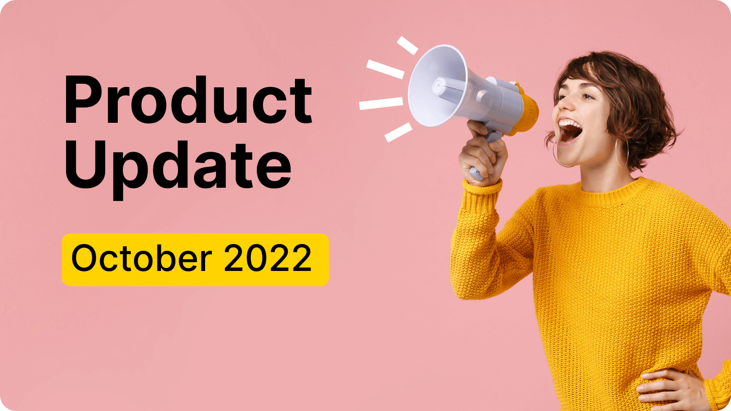 product update October 2022