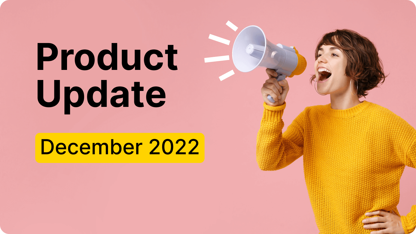 product update December 2022