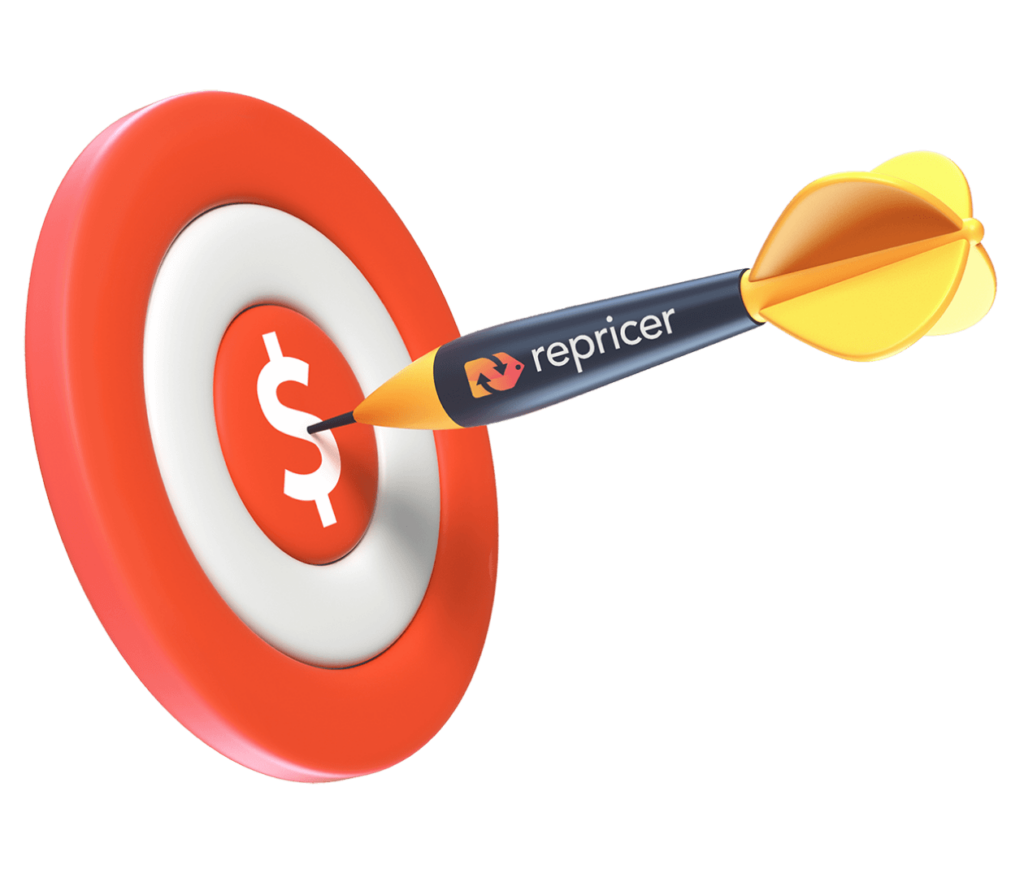 provide repricer with your sales target