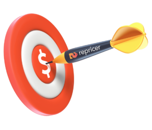 provide repricer with your sales target