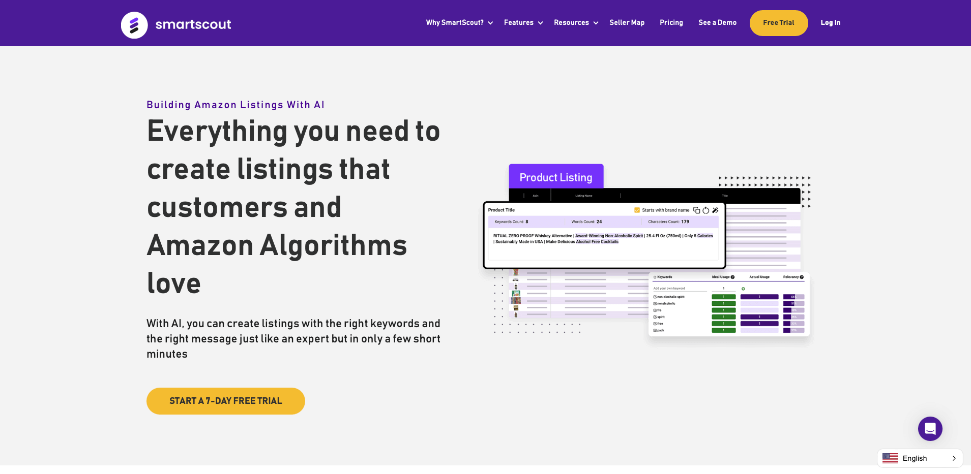 Strumento di quotazione dei prodotti Smartscout AI