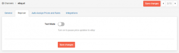 Test Mode eBay